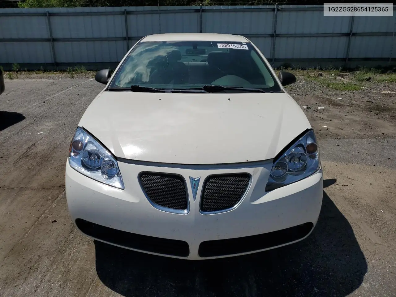 2005 Pontiac G6 VIN: 1G2ZG528654125365 Lot: 56915535