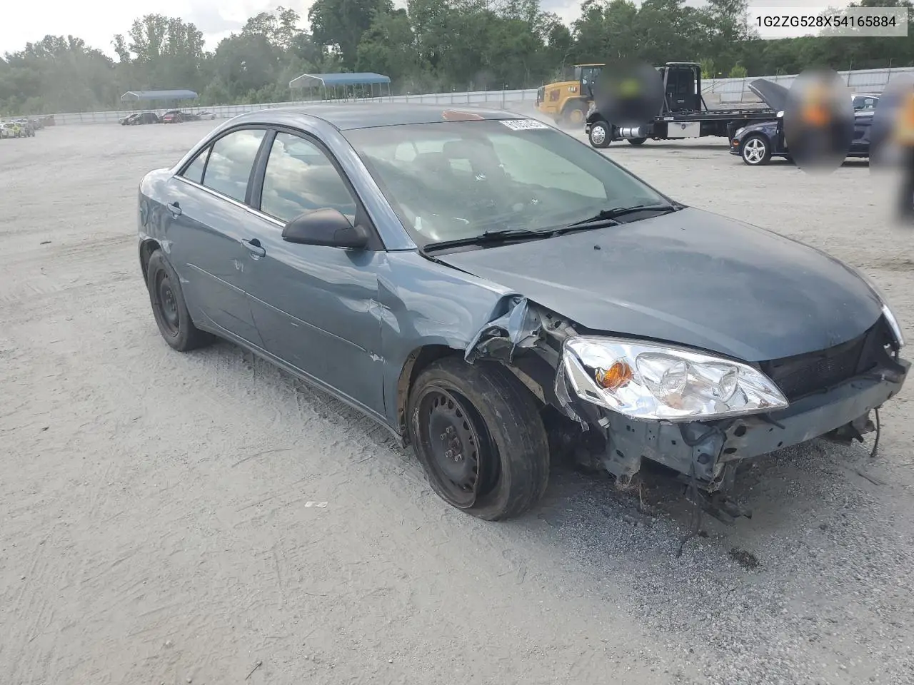 2005 Pontiac G6 VIN: 1G2ZG528X54165884 Lot: 61057455