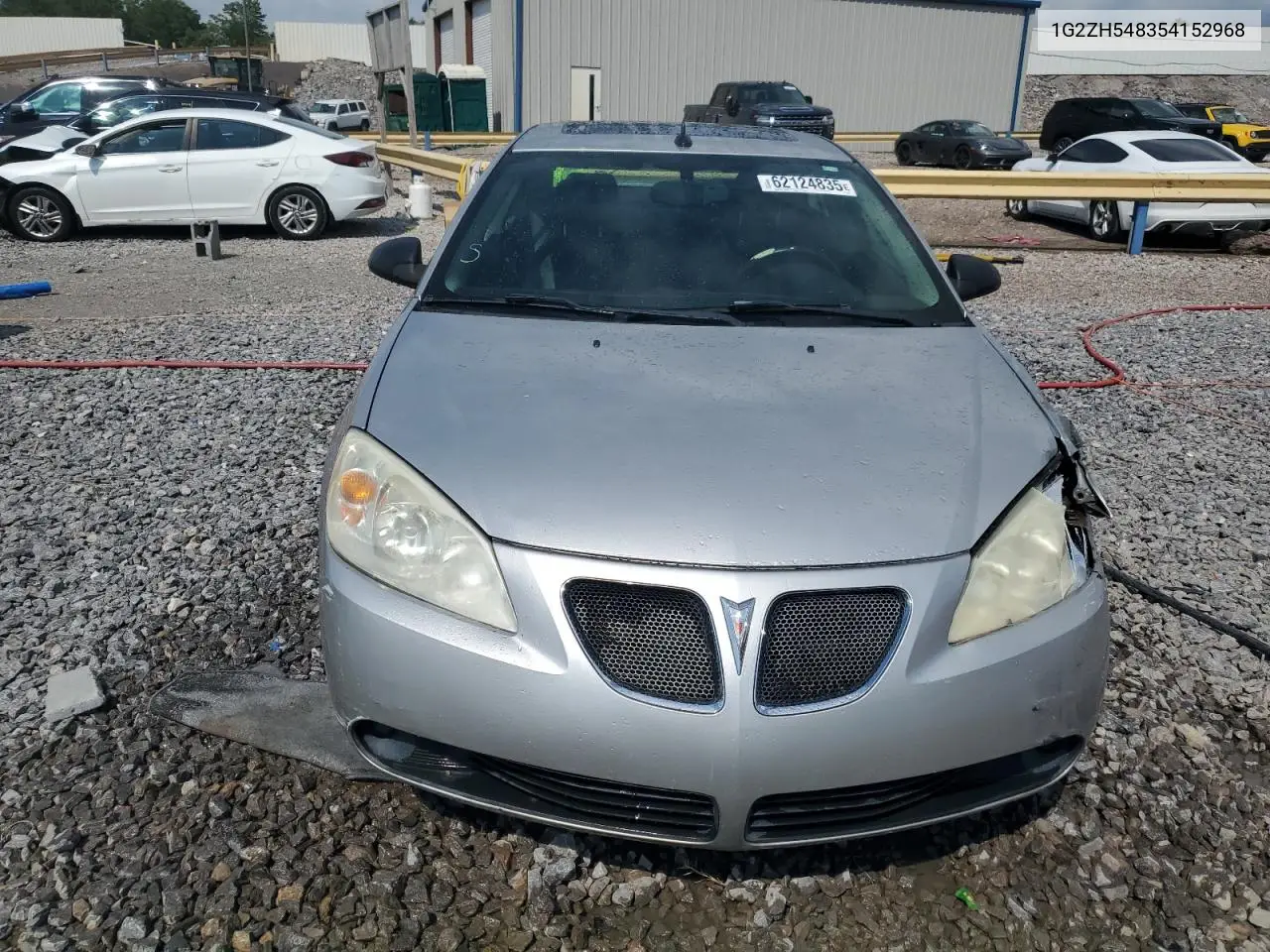2005 Pontiac G6 Gt VIN: 1G2ZH548354152968 Lot: 62124835