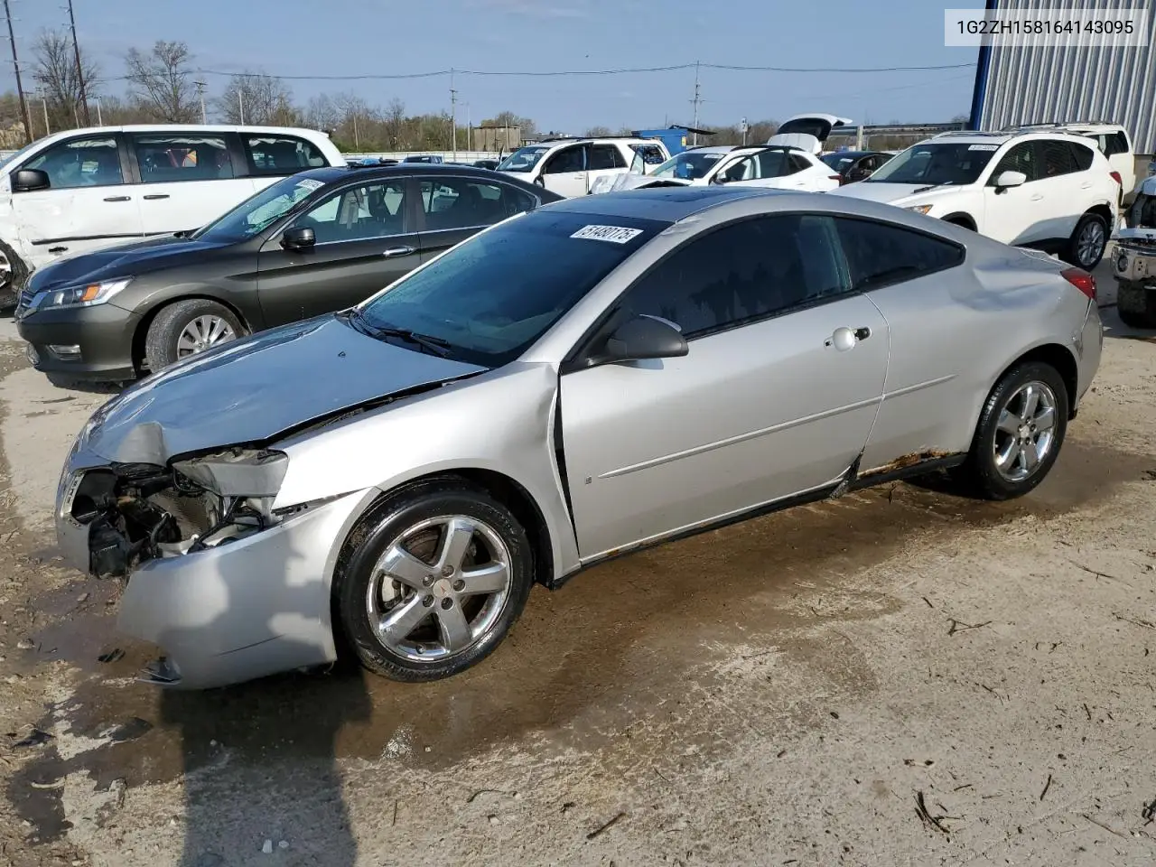 2006 Pontiac G6 Gt VIN: 1G2ZH158164143095 Lot: 51480175