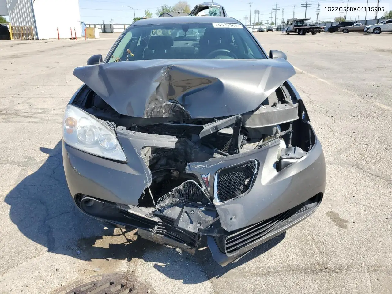 2006 Pontiac G6 Se1 VIN: 1G2ZG558X64115905 Lot: 55693365