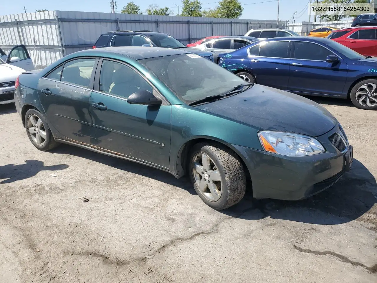 2006 Pontiac G6 Gt VIN: 1G2ZH558164254303 Lot: 56133675