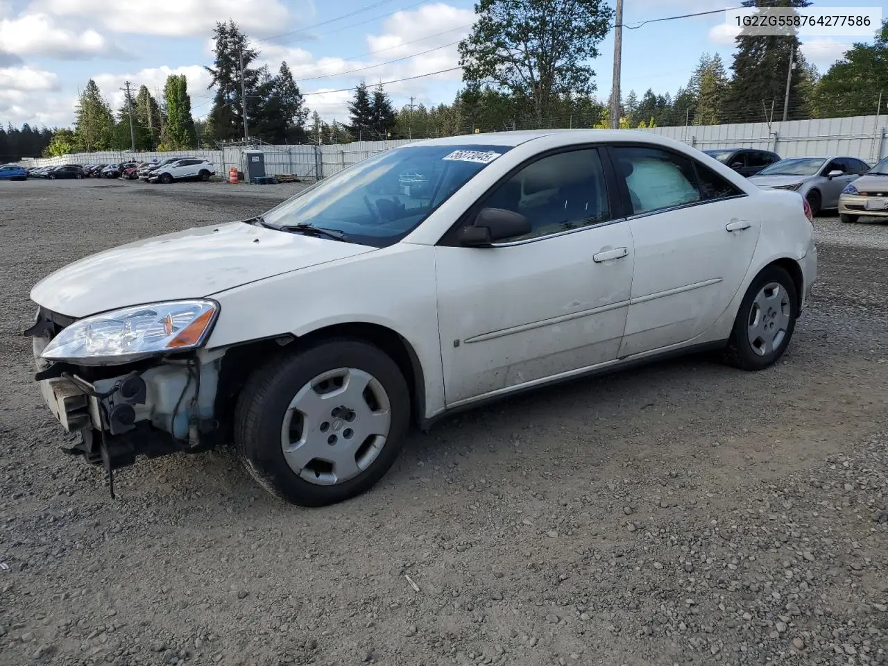 2006 Pontiac G6 Se1 VIN: 1G2ZG558764277586 Lot: 56373045