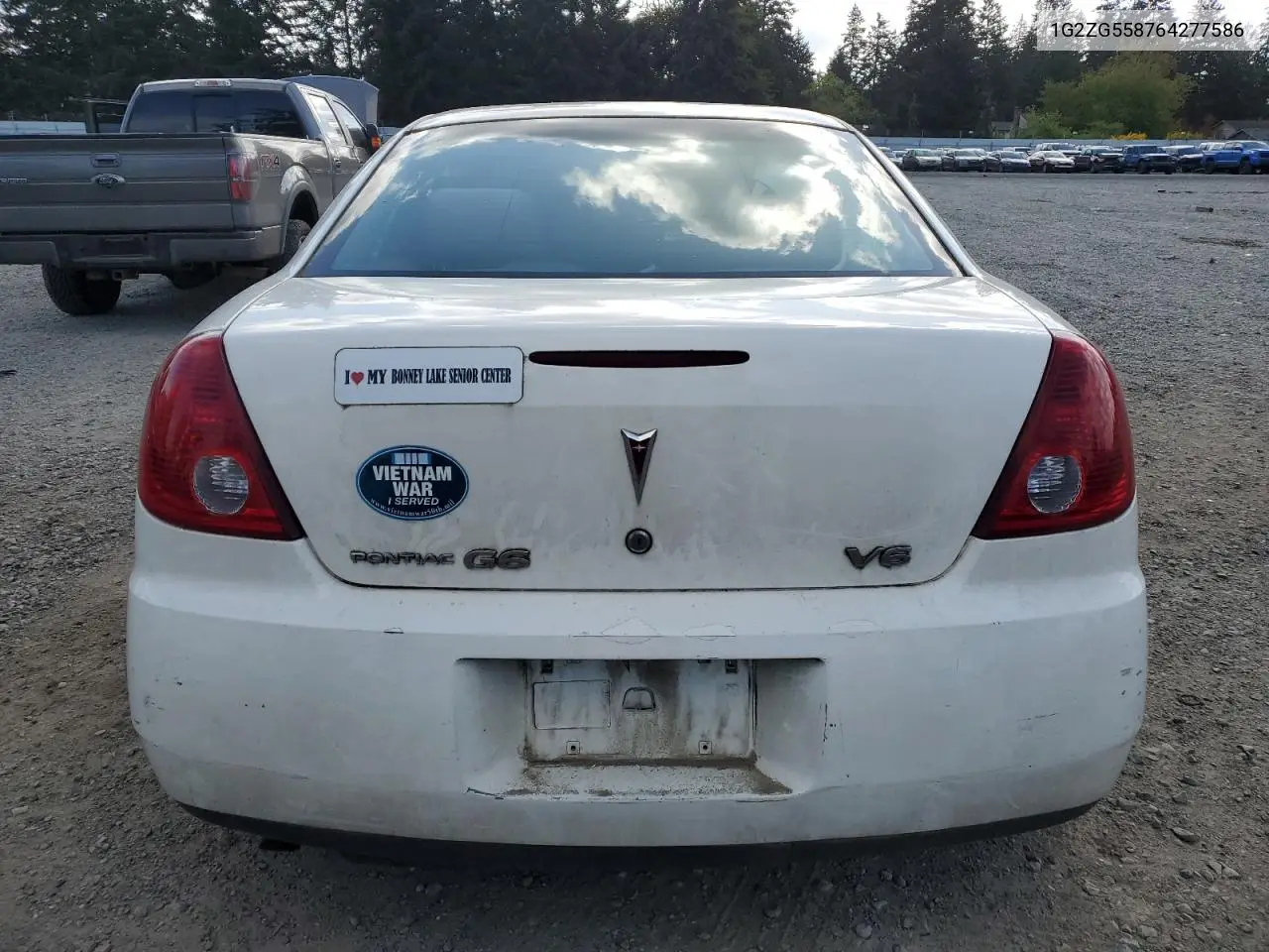 2006 Pontiac G6 Se1 VIN: 1G2ZG558764277586 Lot: 56373045
