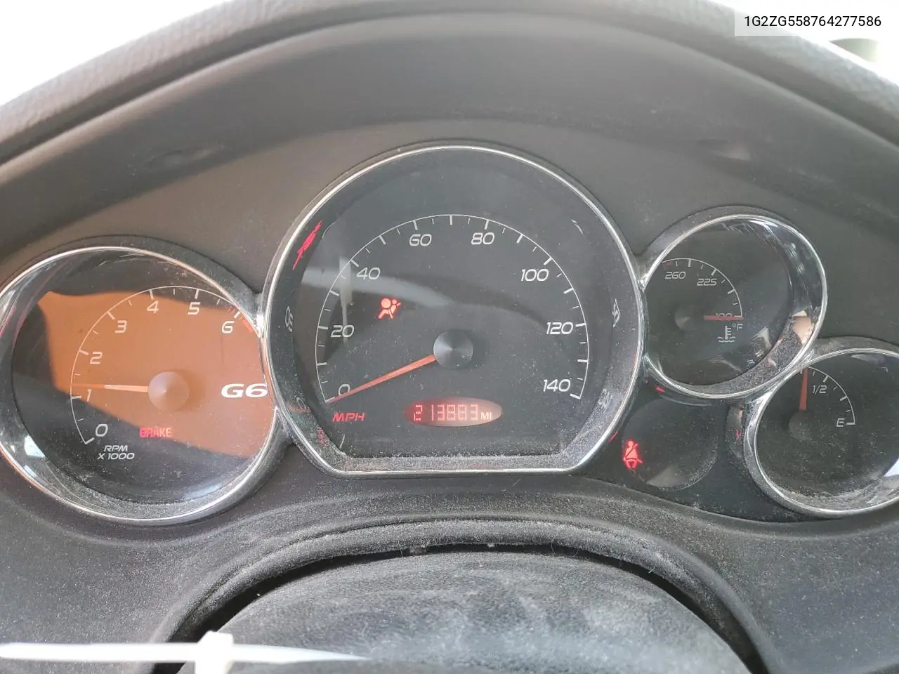 2006 Pontiac G6 Se1 VIN: 1G2ZG558764277586 Lot: 56373045