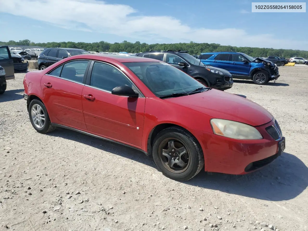 2006 Pontiac G6 Se1 VIN: 1G2ZG558264158005 Lot: 56489555