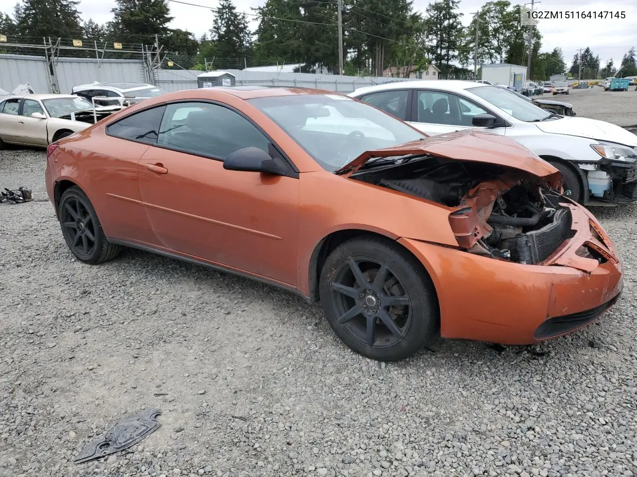 2006 Pontiac G6 Gtp VIN: 1G2ZM151164147145 Lot: 56714795