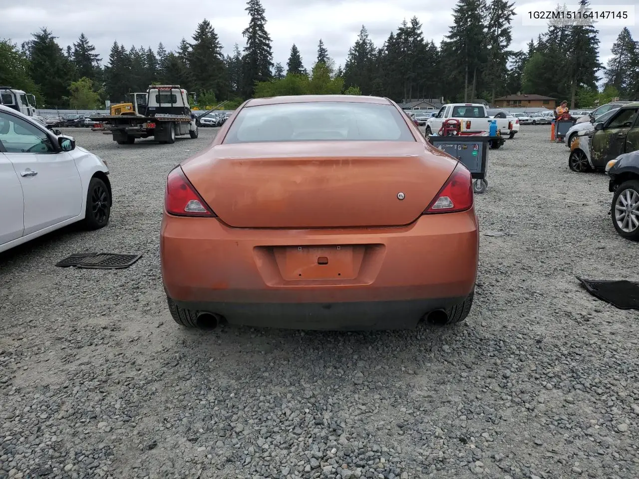 2006 Pontiac G6 Gtp VIN: 1G2ZM151164147145 Lot: 56714795