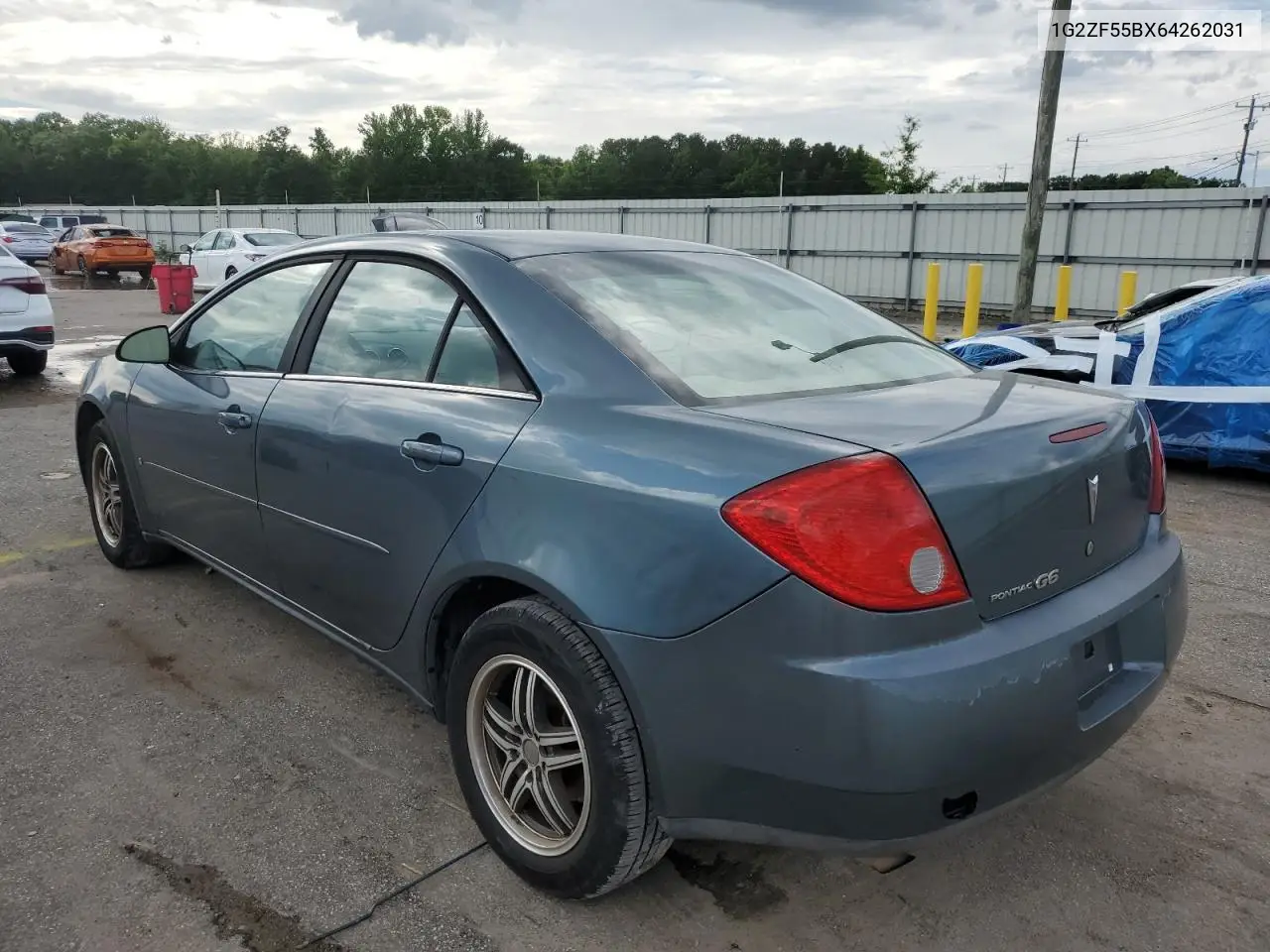 2006 Pontiac G6 Se VIN: 1G2ZF55BX64262031 Lot: 56895575