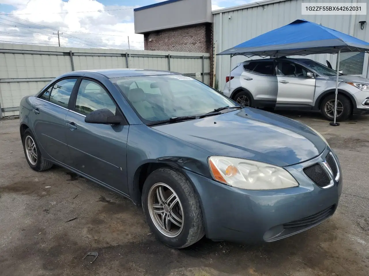 2006 Pontiac G6 Se VIN: 1G2ZF55BX64262031 Lot: 56895575