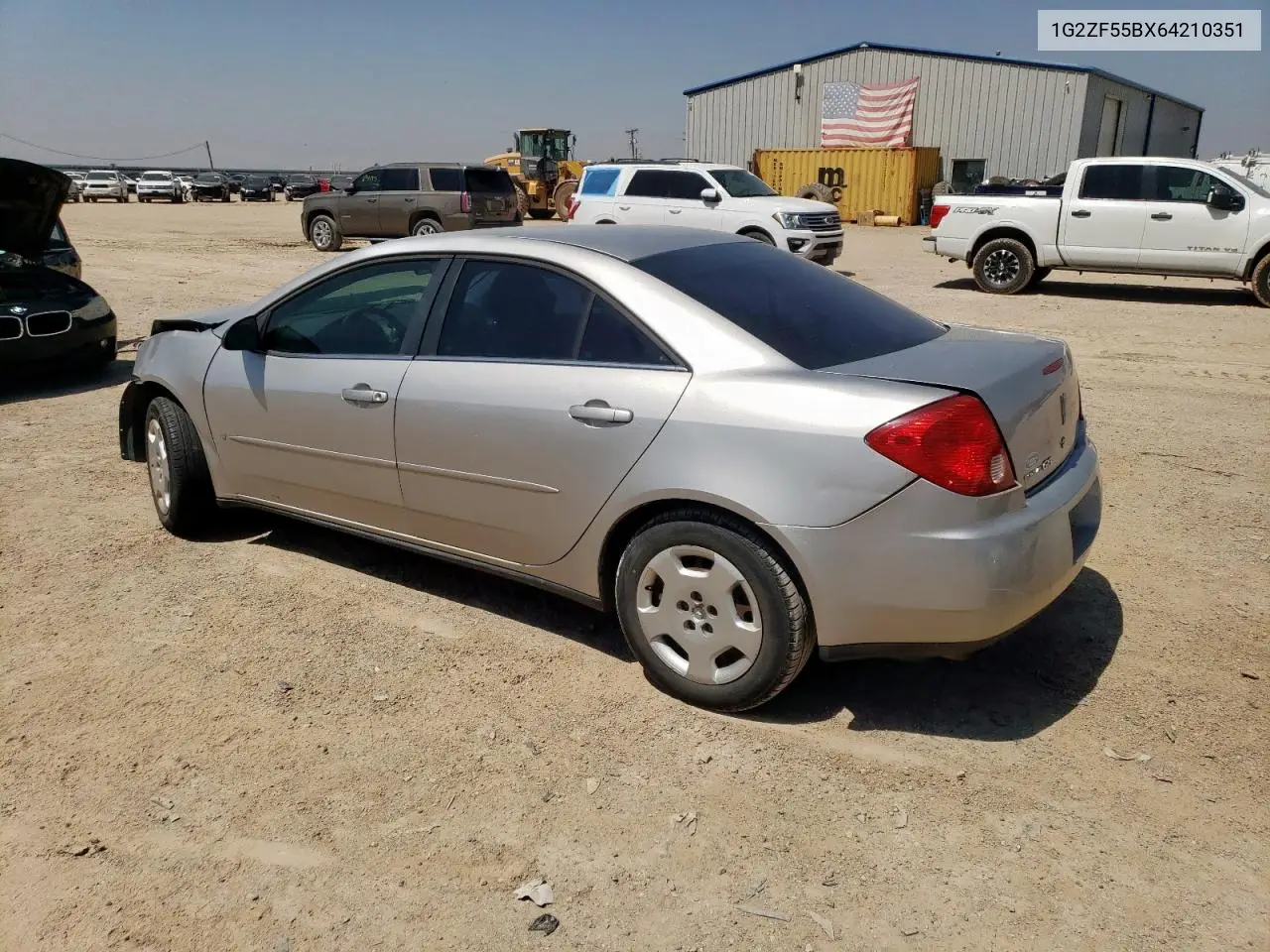 2006 Pontiac G6 Se VIN: 1G2ZF55BX64210351 Lot: 61253195