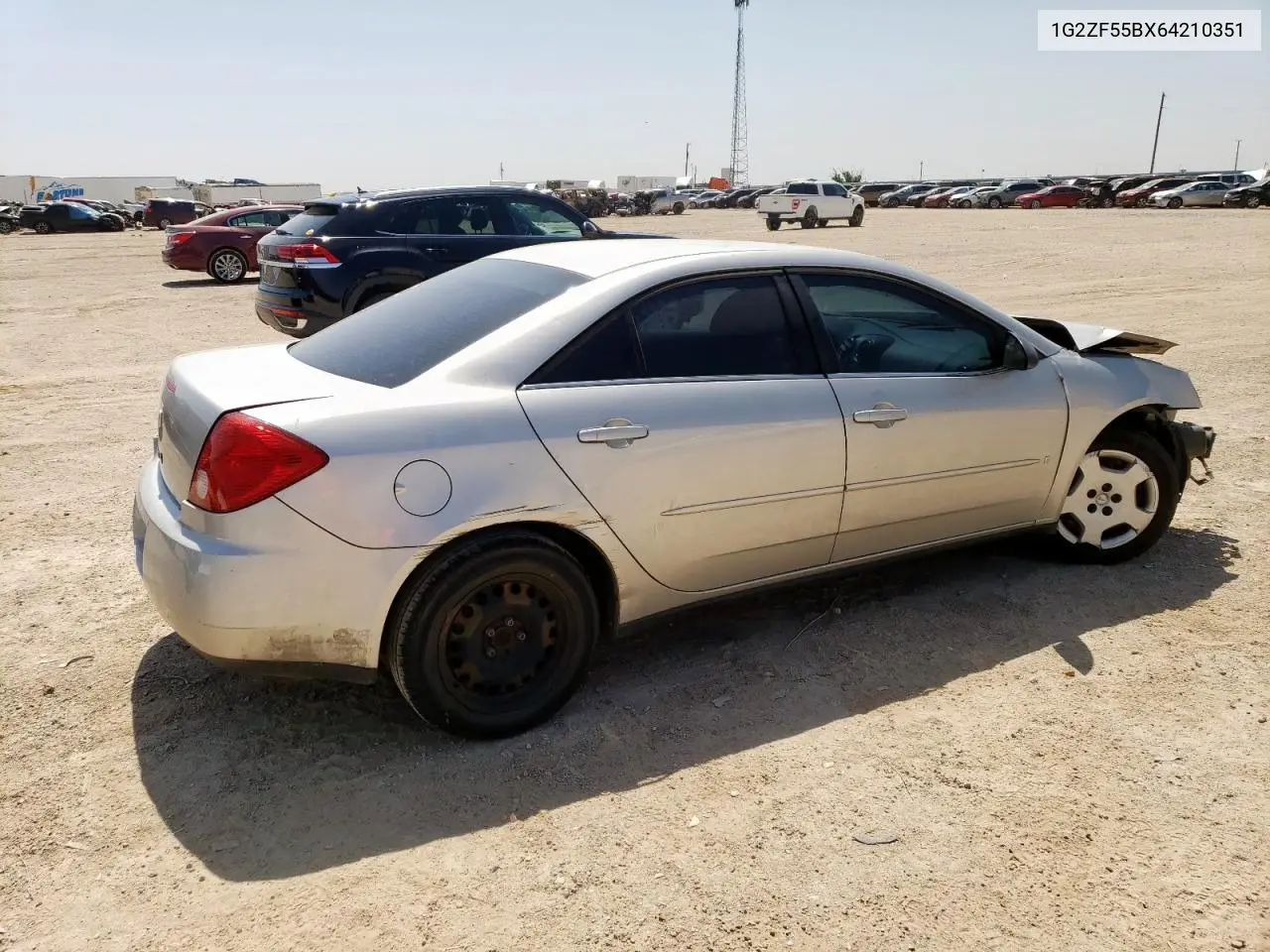 2006 Pontiac G6 Se VIN: 1G2ZF55BX64210351 Lot: 61253195