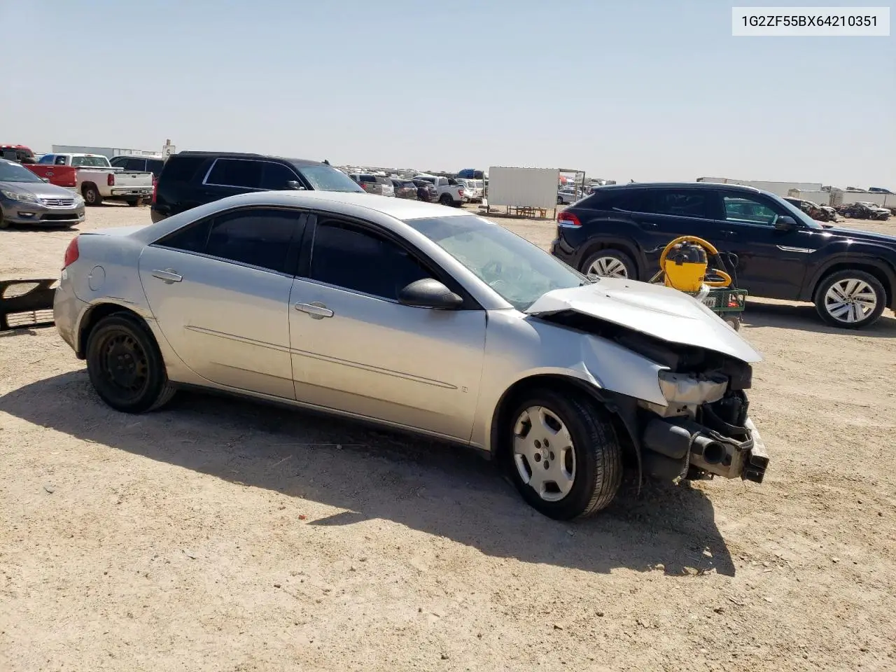 2006 Pontiac G6 Se VIN: 1G2ZF55BX64210351 Lot: 61253195