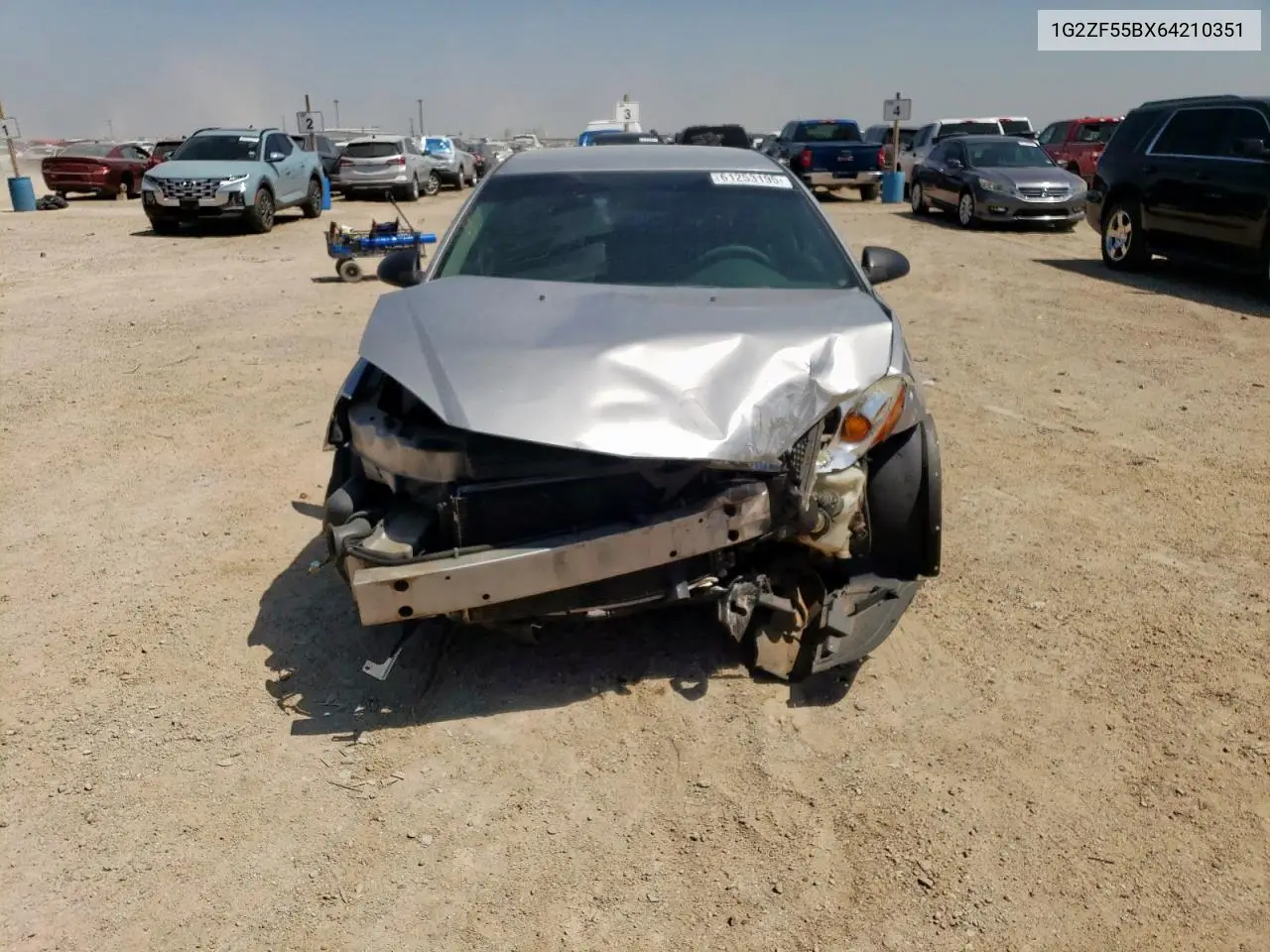 2006 Pontiac G6 Se VIN: 1G2ZF55BX64210351 Lot: 61253195