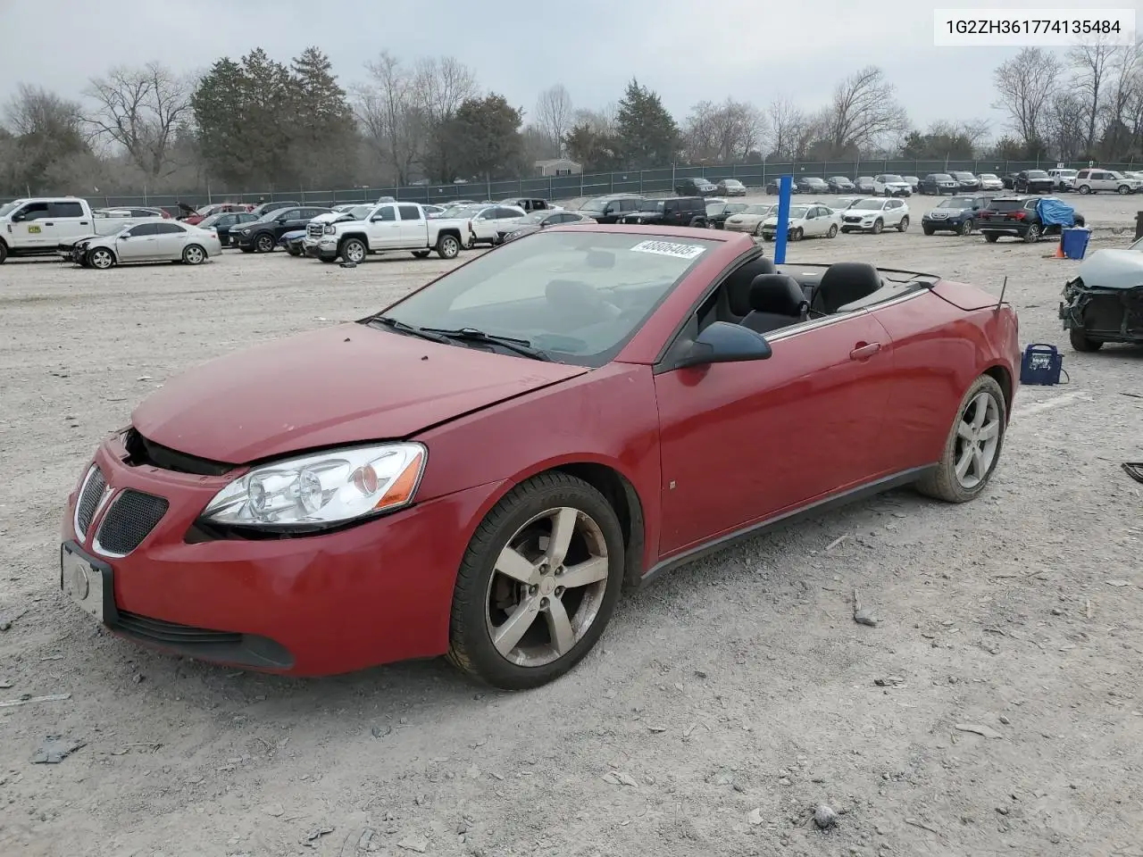 2007 Pontiac G6 Gt VIN: 1G2ZH361774135484 Lot: 48806405