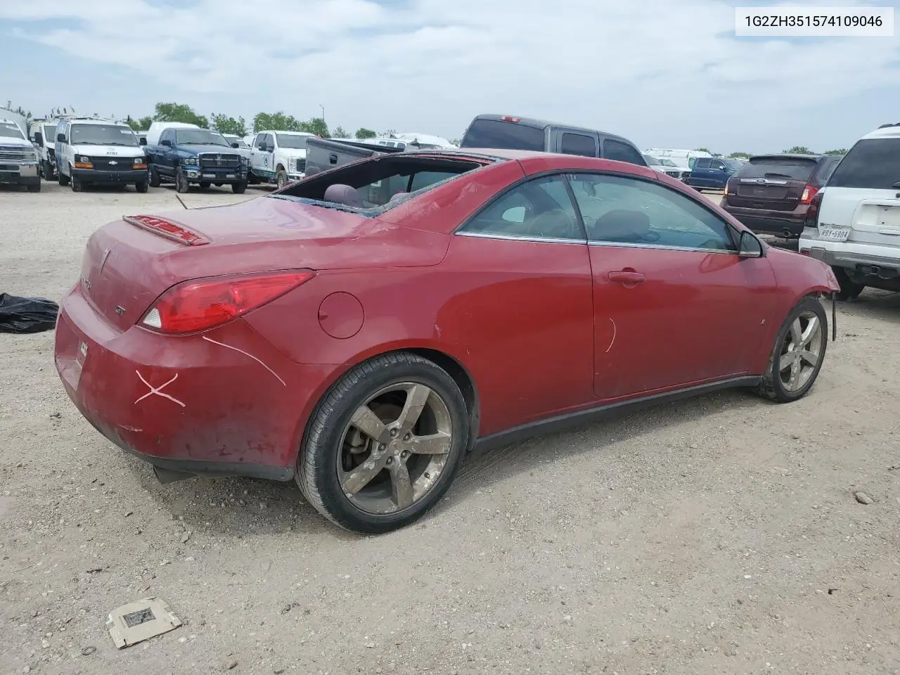 2007 Pontiac G6 Gt VIN: 1G2ZH351574109046 Lot: 51137155