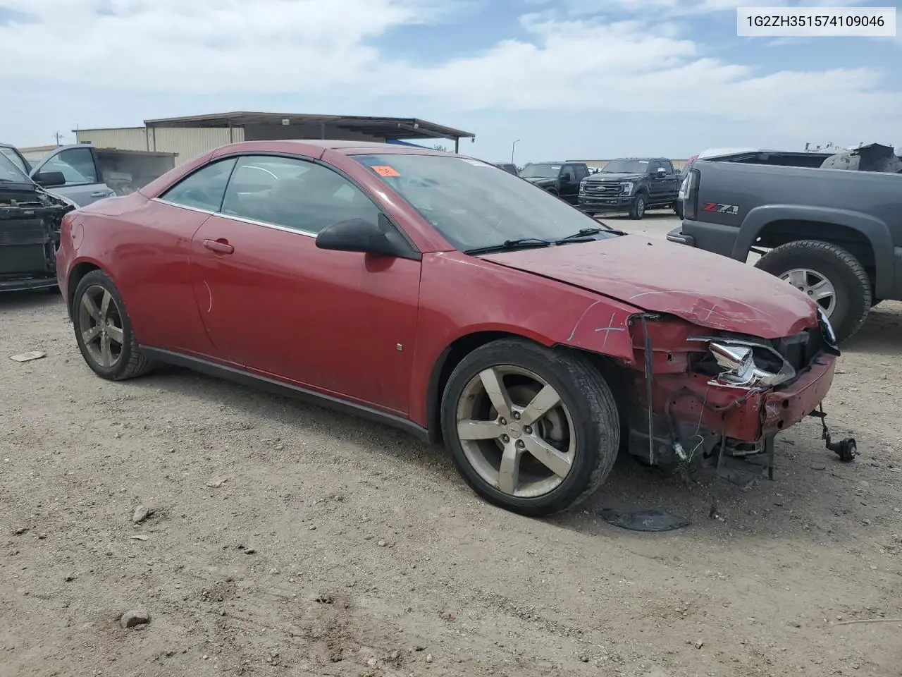 2007 Pontiac G6 Gt VIN: 1G2ZH351574109046 Lot: 51137155