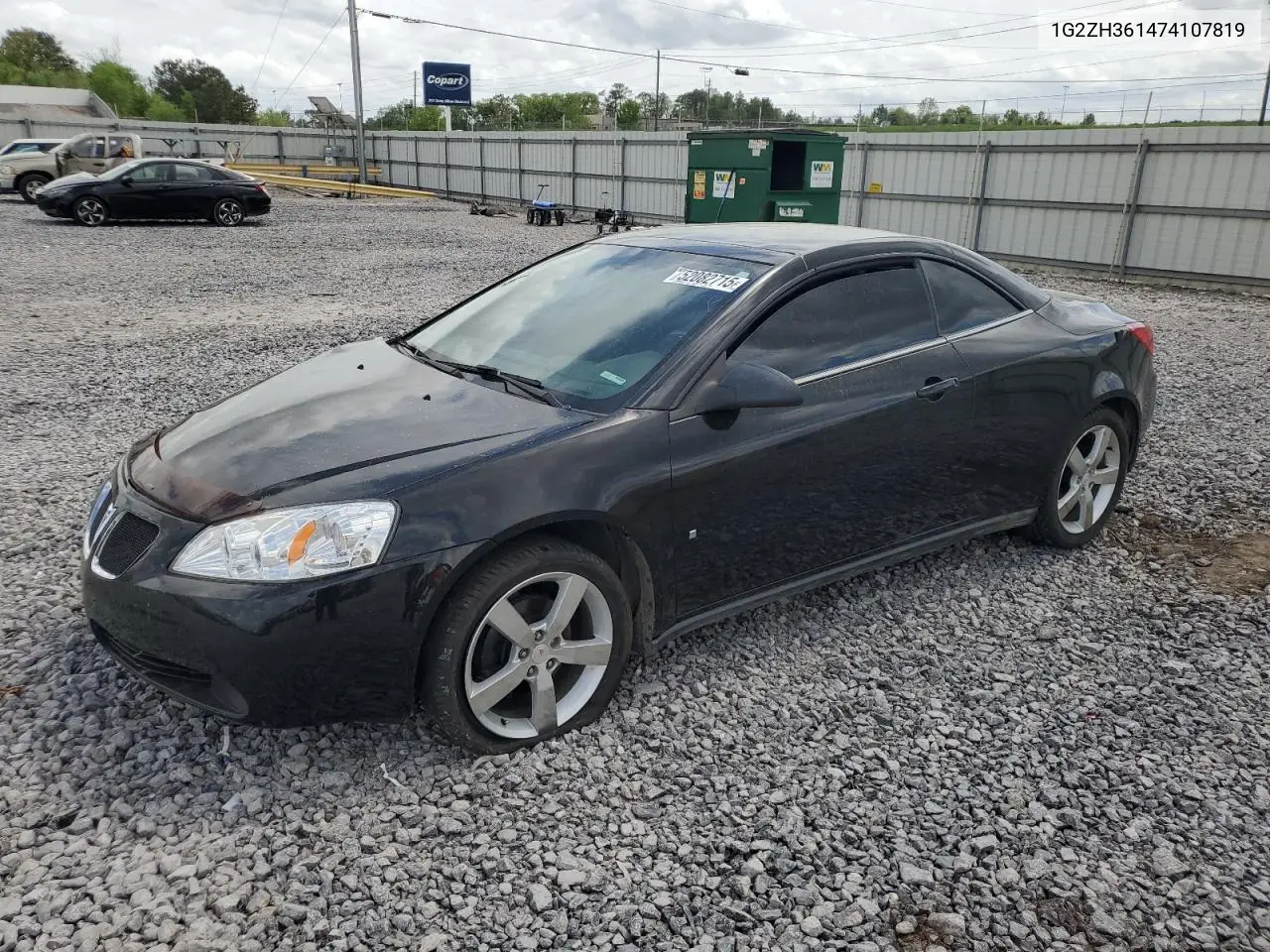 2007 Pontiac G6 Gt VIN: 1G2ZH361474107819 Lot: 52082715