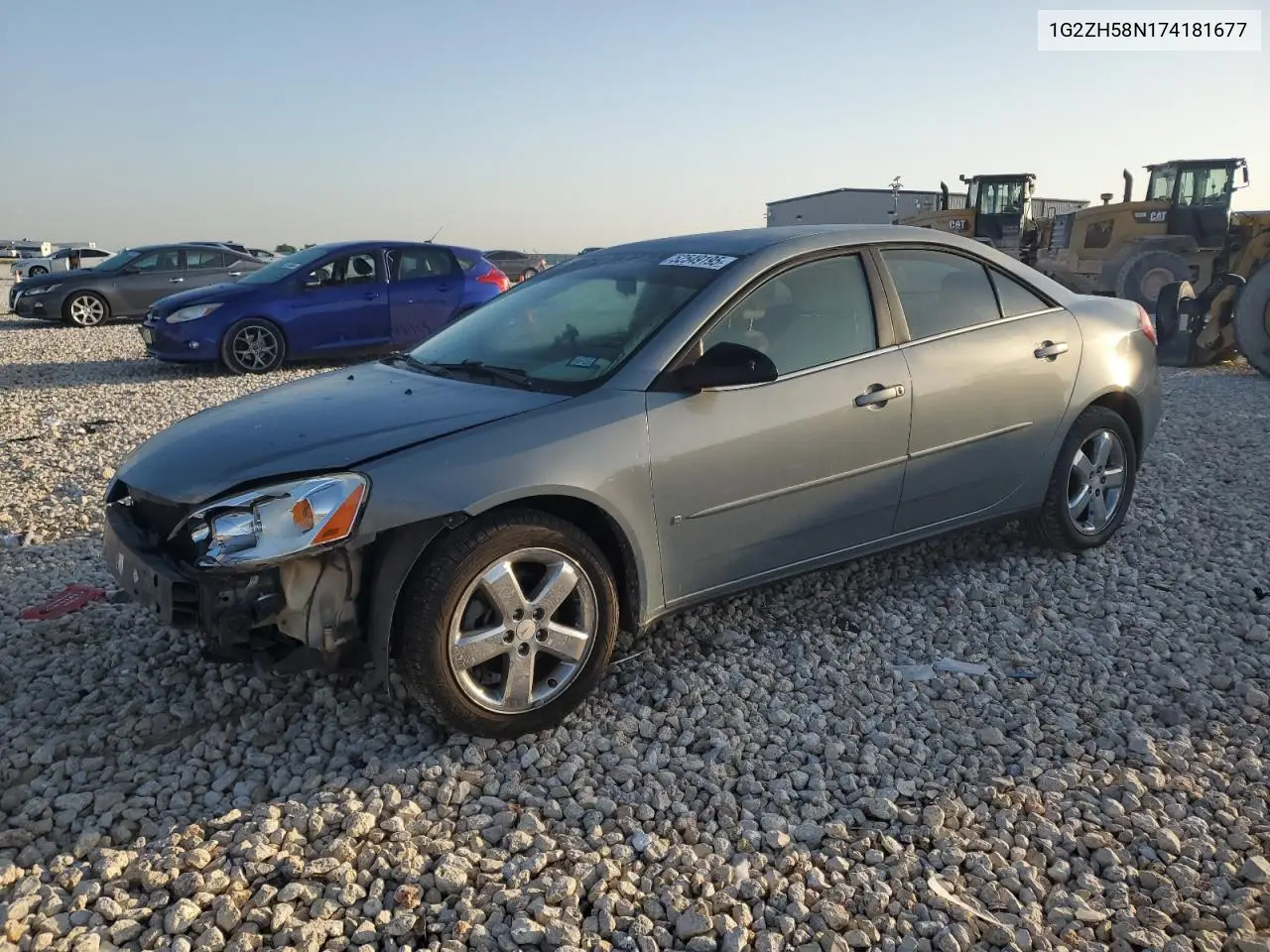 2007 Pontiac G6 Gt VIN: 1G2ZH58N174181677 Lot: 52549195