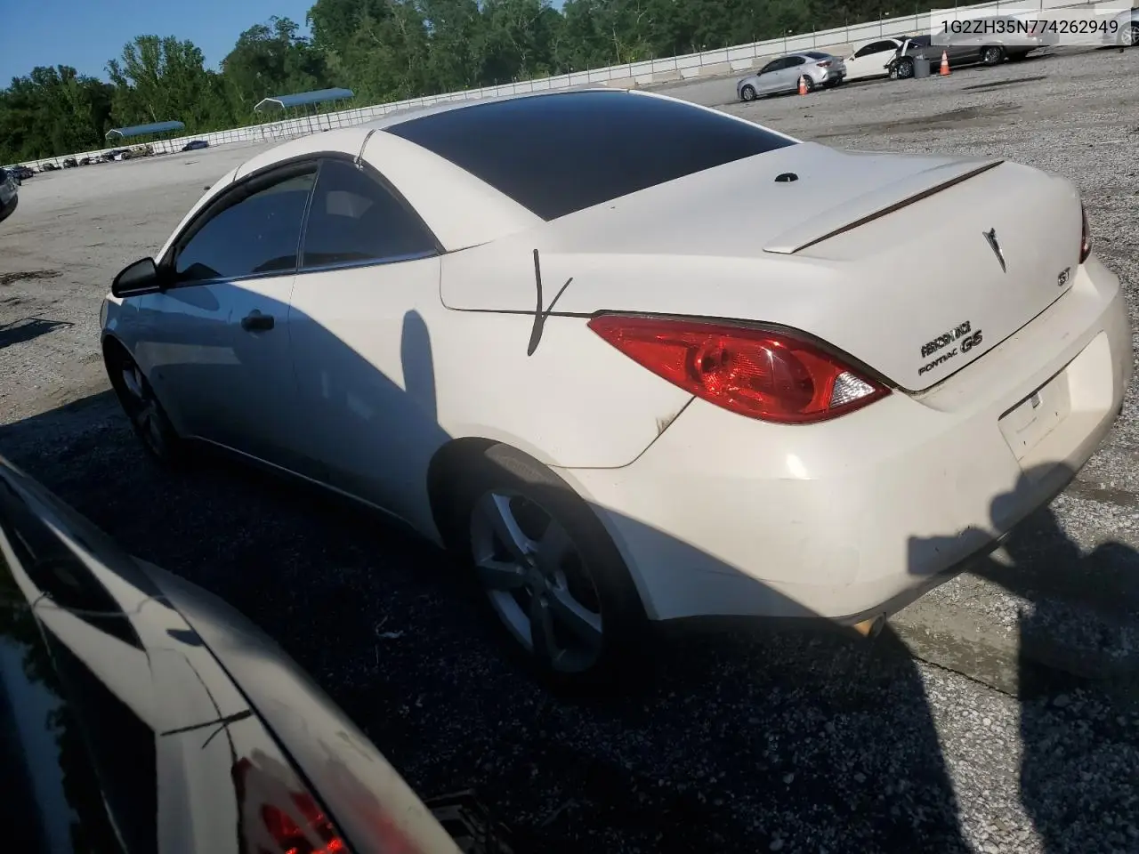 2007 Pontiac G6 Gt VIN: 1G2ZH35N774262949 Lot: 54159805