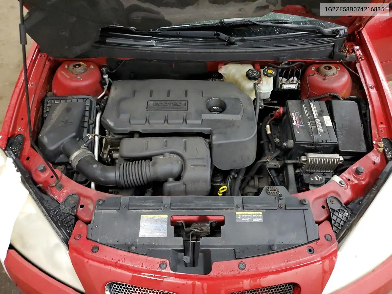 2007 Pontiac G6 Value Leader VIN: 1G2ZF58B074216835 Lot: 54579225