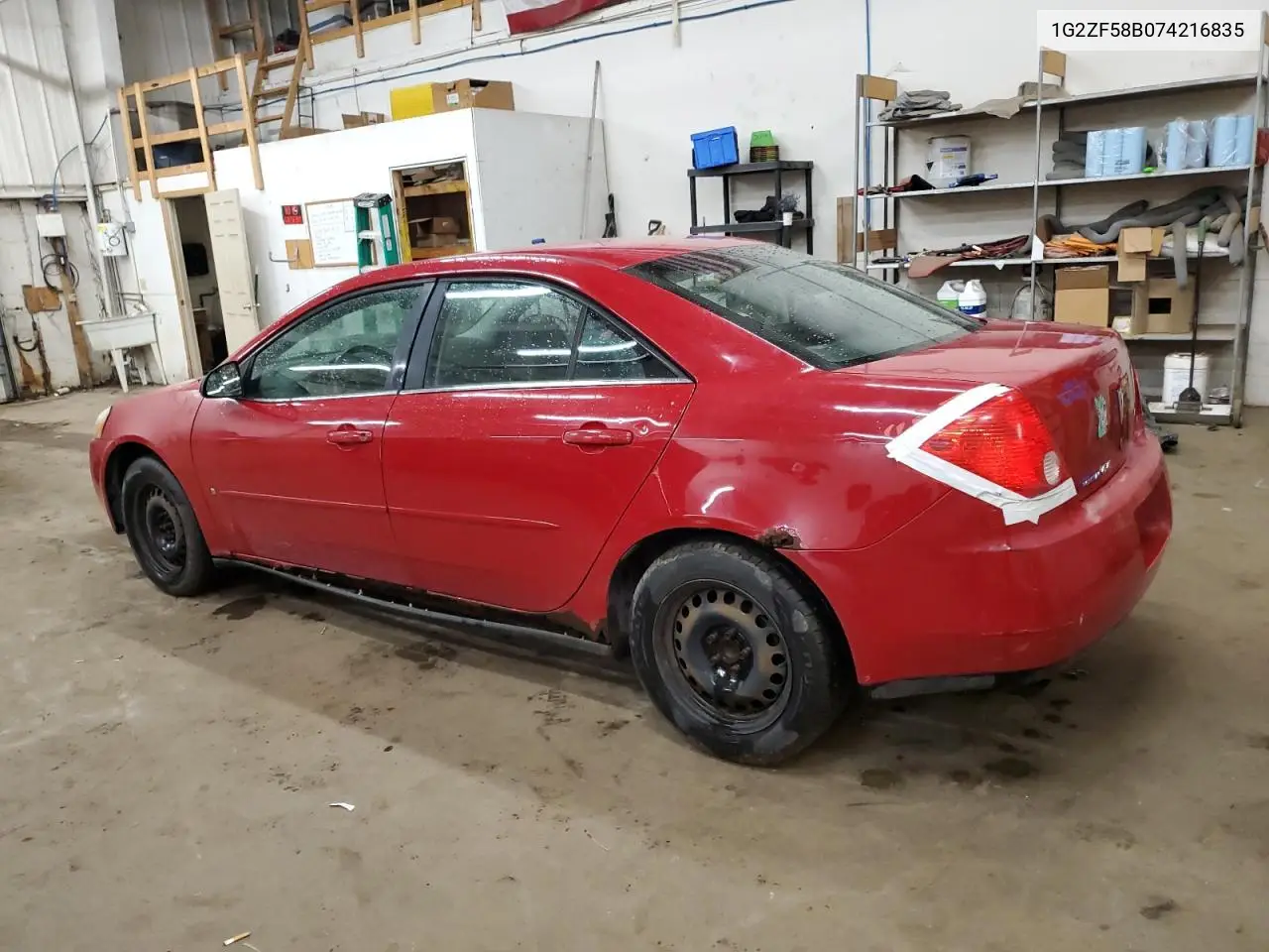 2007 Pontiac G6 Value Leader VIN: 1G2ZF58B074216835 Lot: 54579225