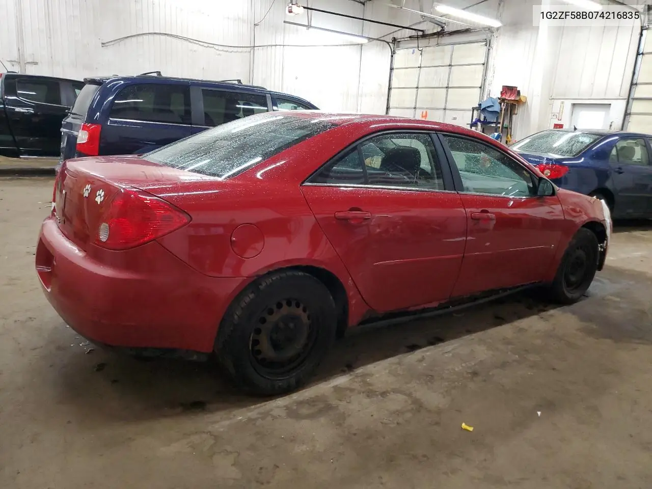 2007 Pontiac G6 Value Leader VIN: 1G2ZF58B074216835 Lot: 54579225