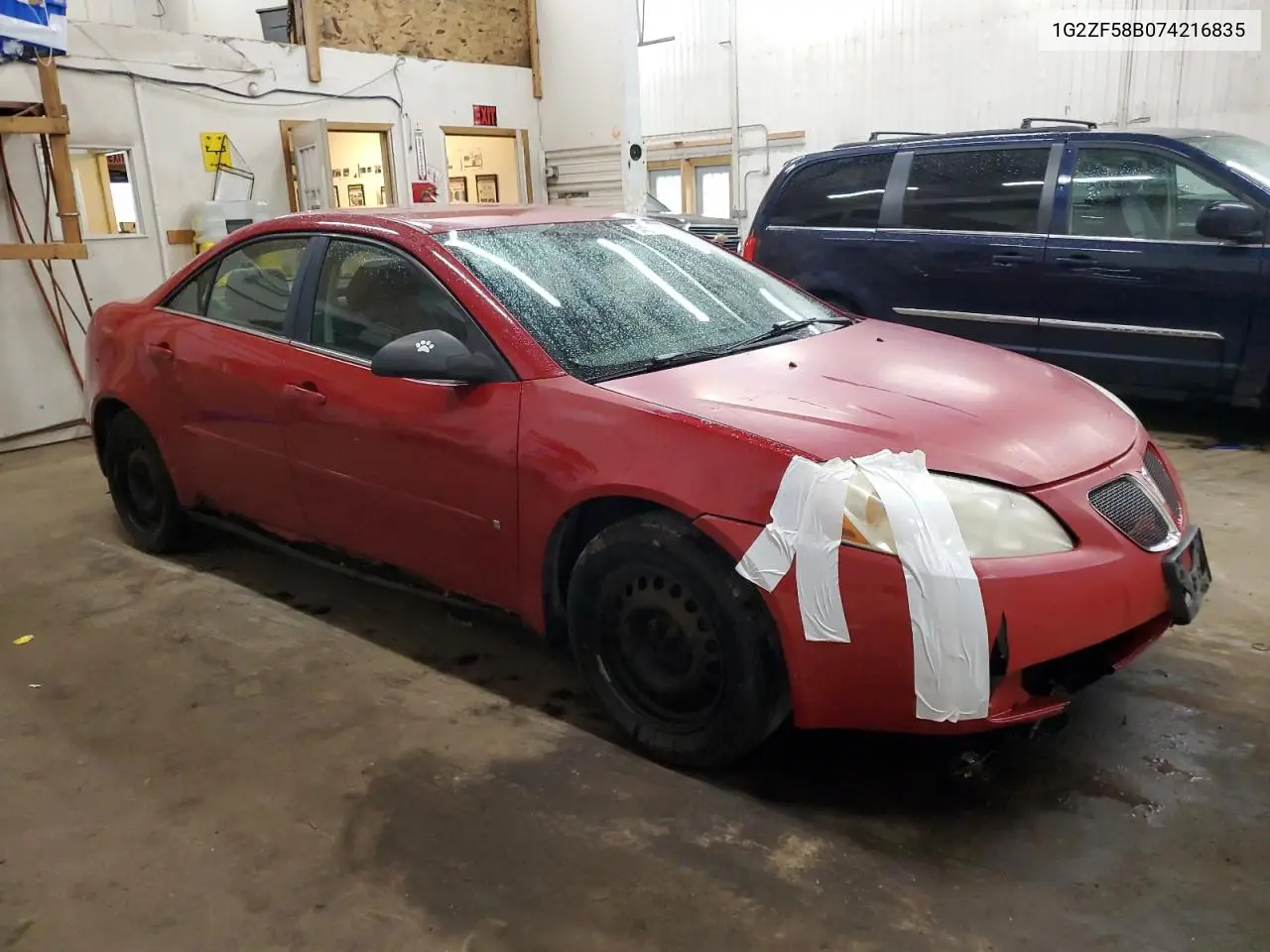 2007 Pontiac G6 Value Leader VIN: 1G2ZF58B074216835 Lot: 54579225