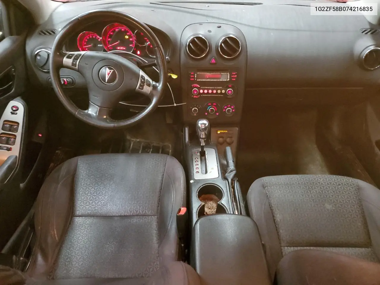 2007 Pontiac G6 Value Leader VIN: 1G2ZF58B074216835 Lot: 54579225