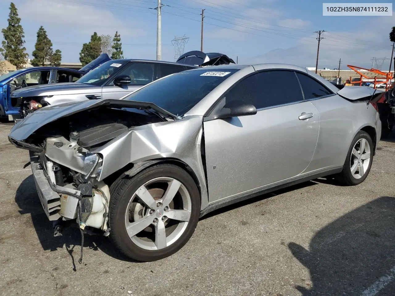 2007 Pontiac G6 Gt VIN: 1G2ZH35N874111232 Lot: 56152215