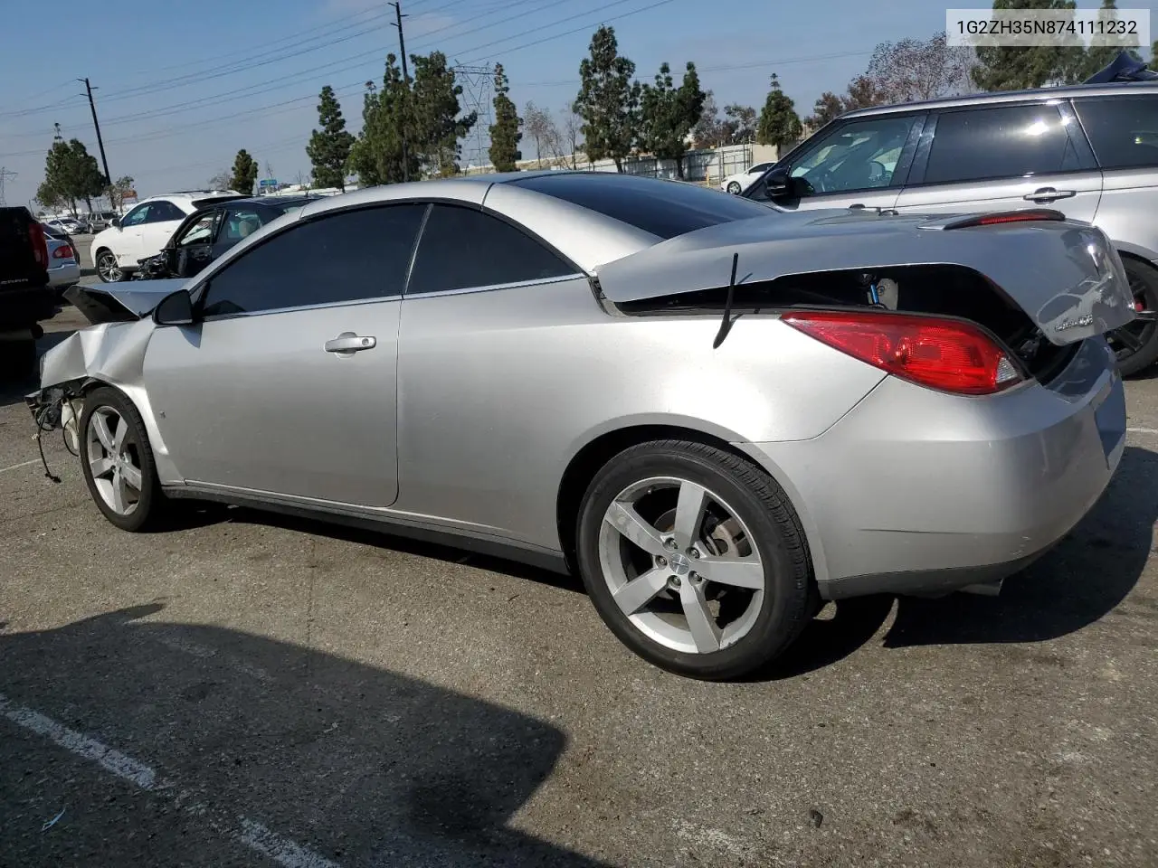 2007 Pontiac G6 Gt VIN: 1G2ZH35N874111232 Lot: 56152215