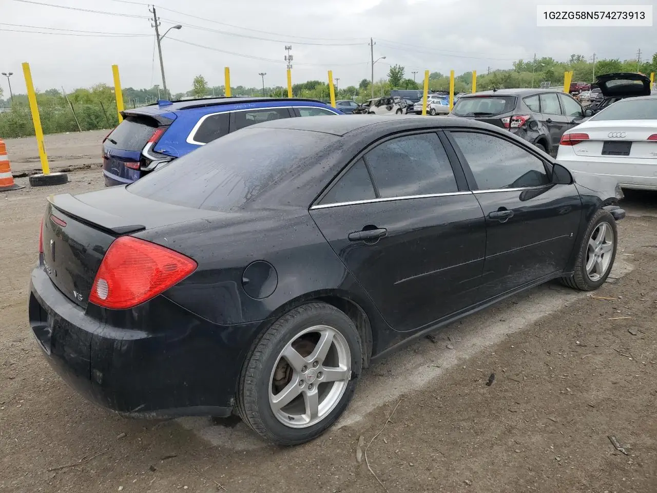 2007 Pontiac G6 Base VIN: 1G2ZG58N574273913 Lot: 56290025