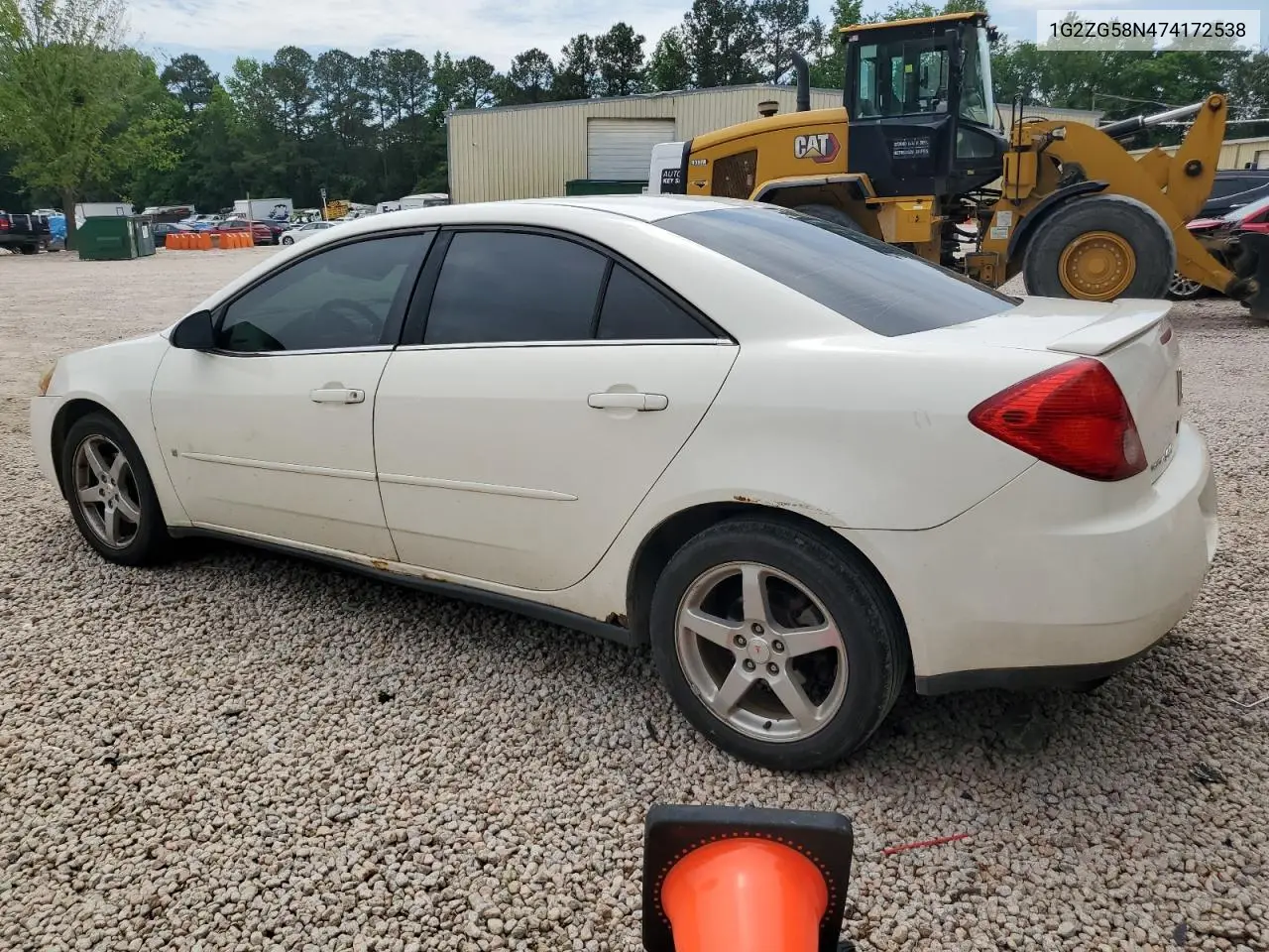 2007 Pontiac G6 Base VIN: 1G2ZG58N474172538 Lot: 56342035