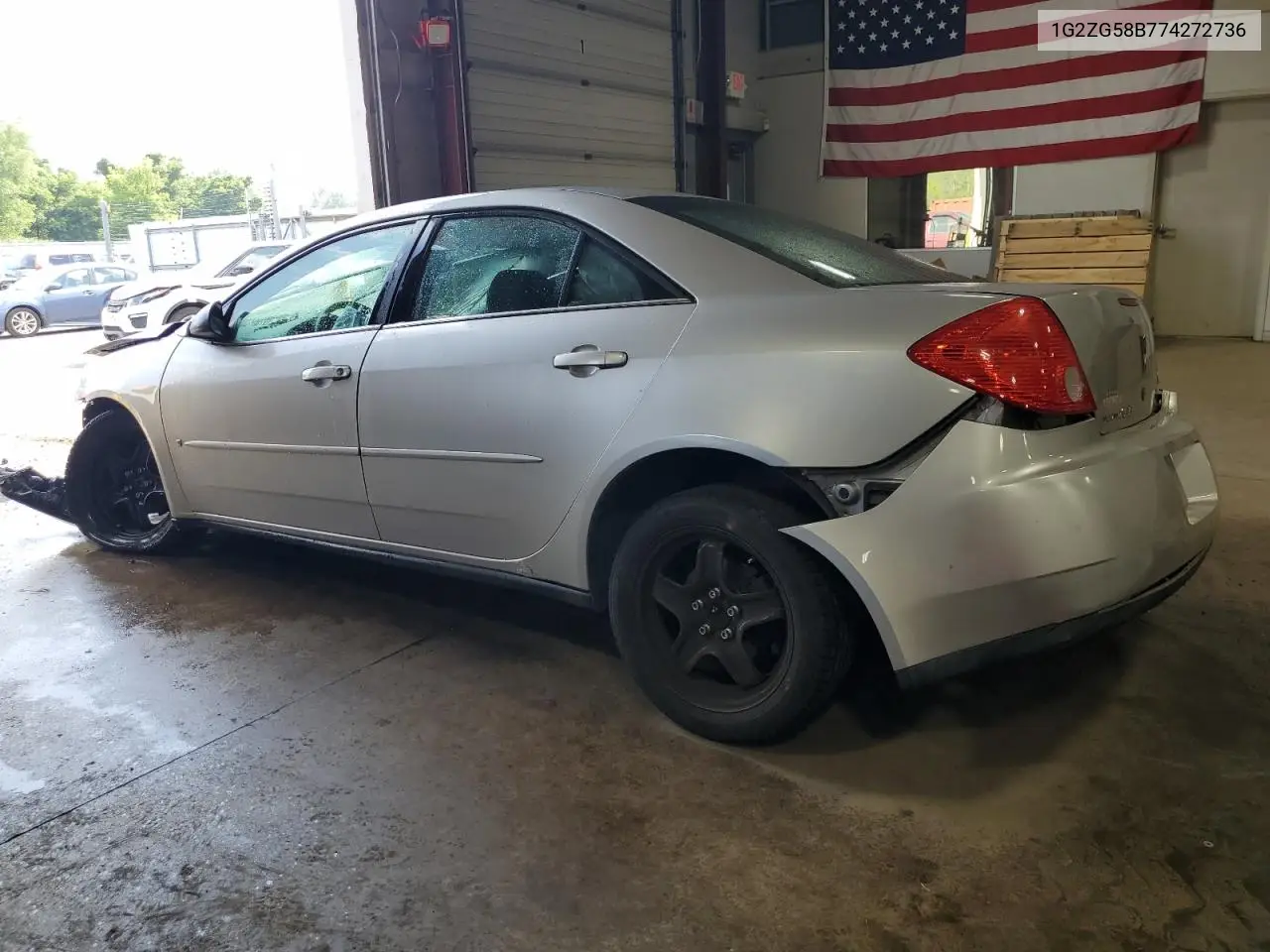 2007 Pontiac G6 Base VIN: 1G2ZG58B774272736 Lot: 61088255