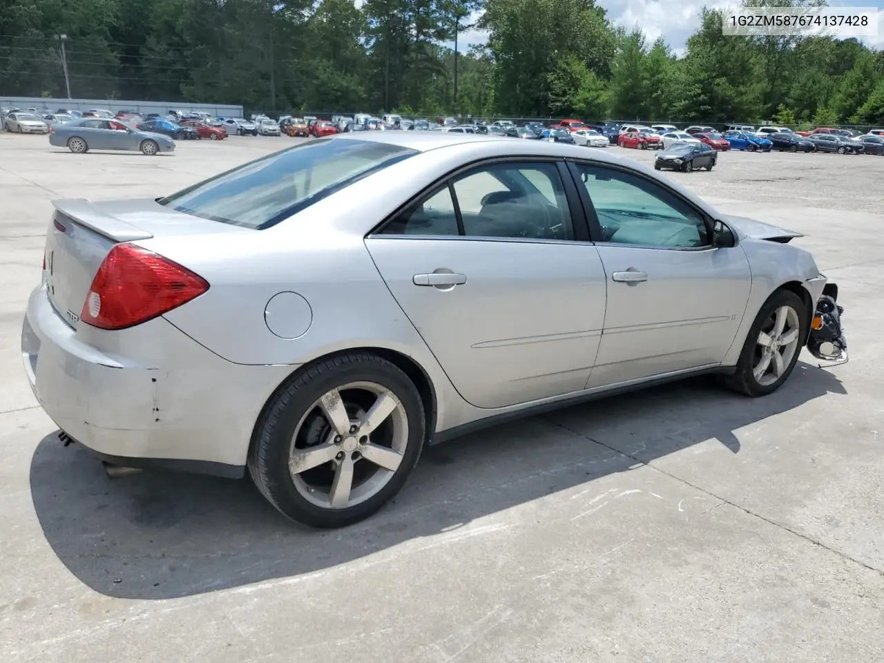 2007 Pontiac G6 Gtp VIN: 1G2ZM587674137428 Lot: 61399985
