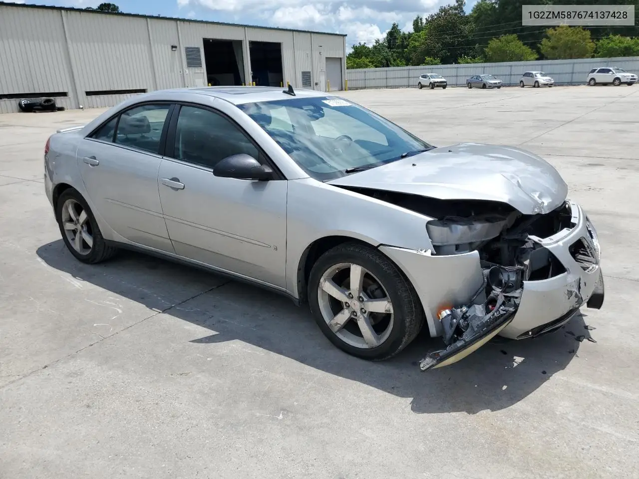 2007 Pontiac G6 Gtp VIN: 1G2ZM587674137428 Lot: 61399985