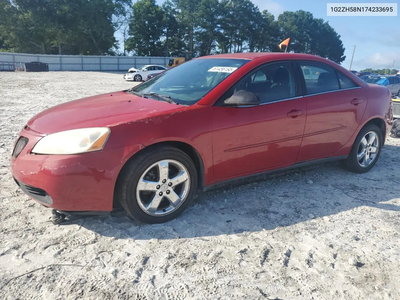 2007 Pontiac G6 Gt VIN: 1G2ZH58N174233695 Lot: 61456195