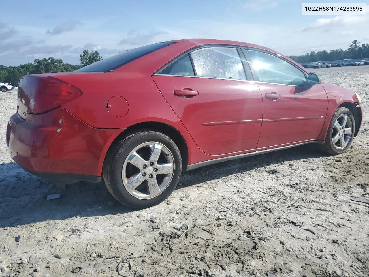 2007 Pontiac G6 Gt VIN: 1G2ZH58N174233695 Lot: 61456195