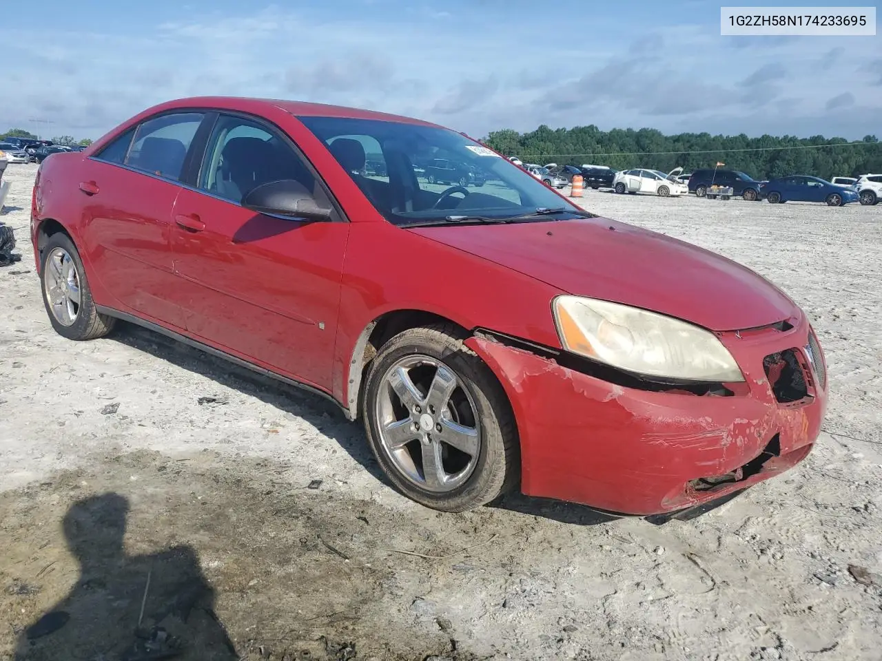 2007 Pontiac G6 Gt VIN: 1G2ZH58N174233695 Lot: 61456195