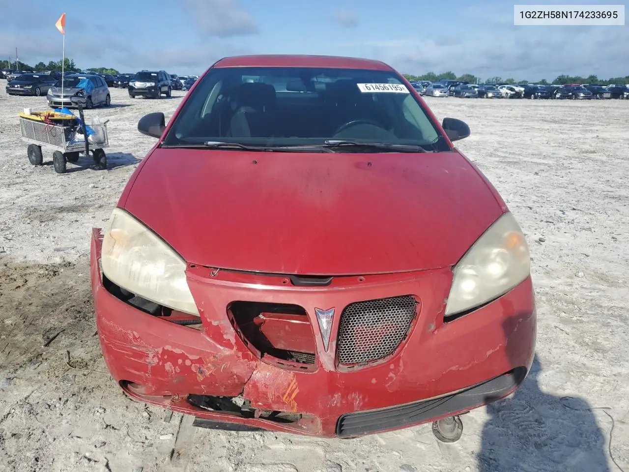 2007 Pontiac G6 Gt VIN: 1G2ZH58N174233695 Lot: 61456195