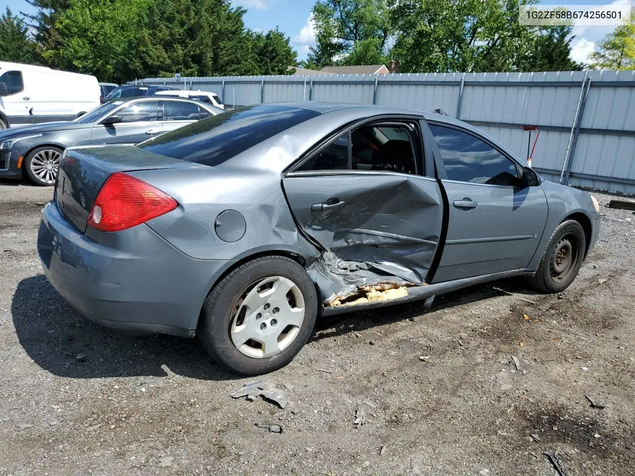 2007 Pontiac G6 Value Leader VIN: 1G2ZF58B674256501 Lot: 61527935