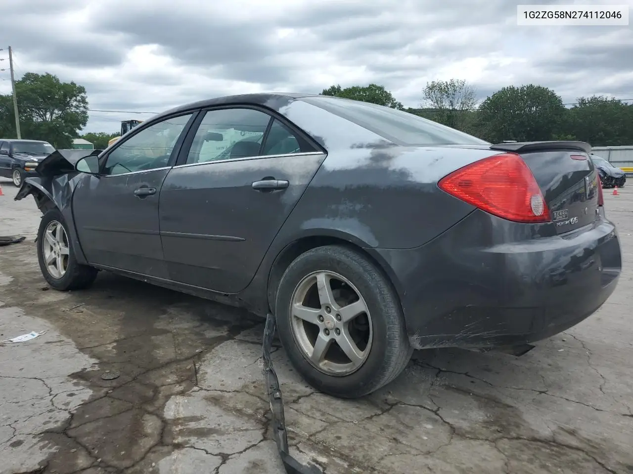 2007 Pontiac G6 Base VIN: 1G2ZG58N274112046 Lot: 61609725