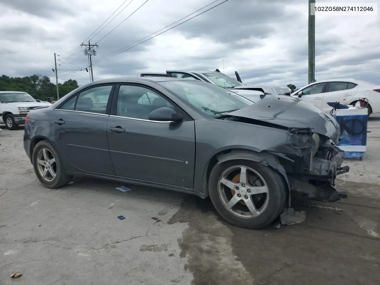 2007 Pontiac G6 Base VIN: 1G2ZG58N274112046 Lot: 61609725