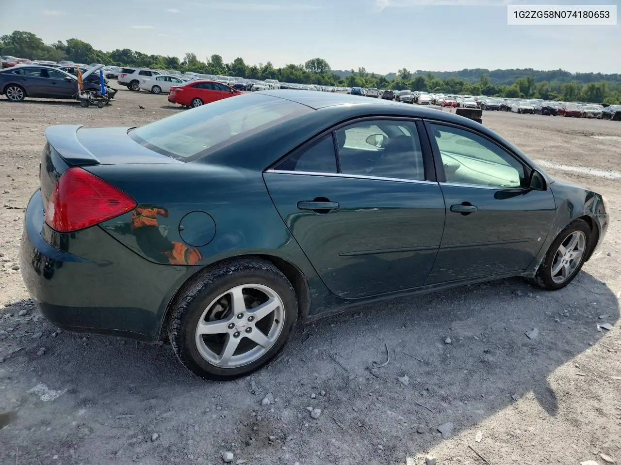 2007 Pontiac G6 Base VIN: 1G2ZG58N074180653 Lot: 61955275