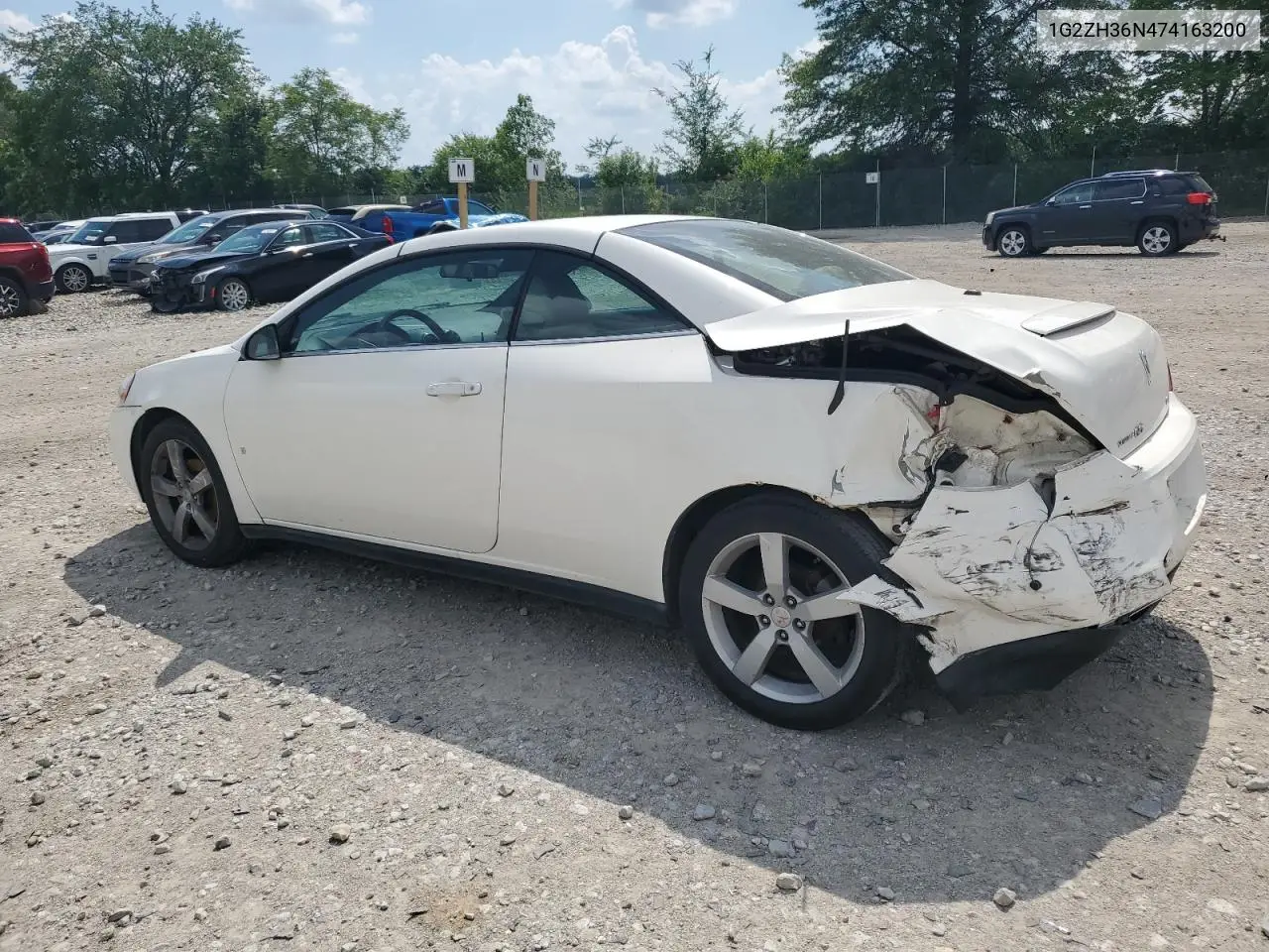 2007 Pontiac G6 Gt VIN: 1G2ZH36N474163200 Lot: 62452345