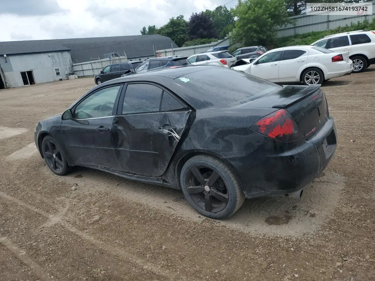 2007 Pontiac G6 Gt VIN: 1G2ZH581674193742 Lot: 62670405