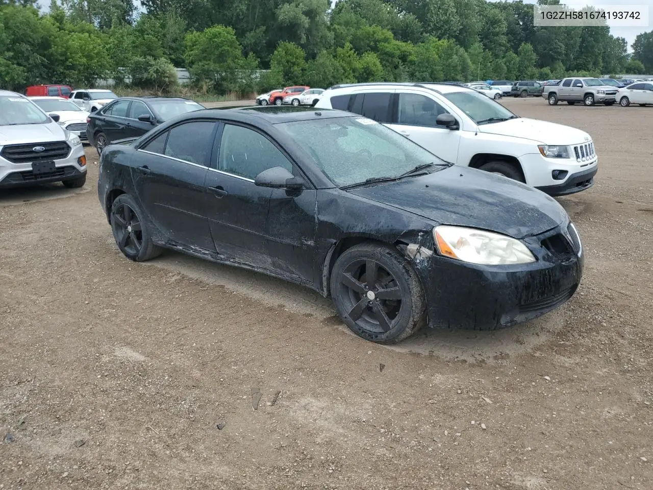 2007 Pontiac G6 Gt VIN: 1G2ZH581674193742 Lot: 62670405