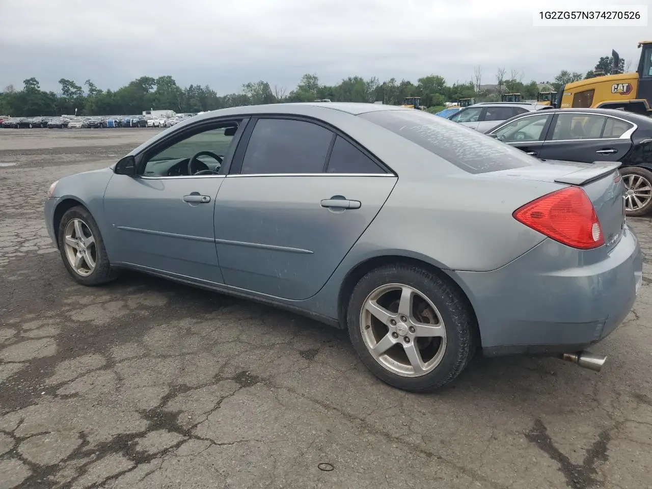 2007 Pontiac G6 Base VIN: 1G2ZG57N374270526 Lot: 62853275