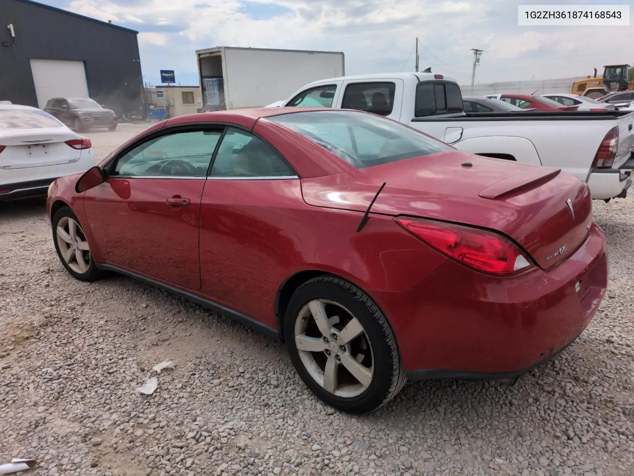 2007 Pontiac G6 Gt VIN: 1G2ZH361874168543 Lot: 63466085