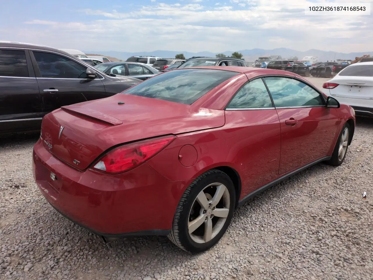 2007 Pontiac G6 Gt VIN: 1G2ZH361874168543 Lot: 63466085